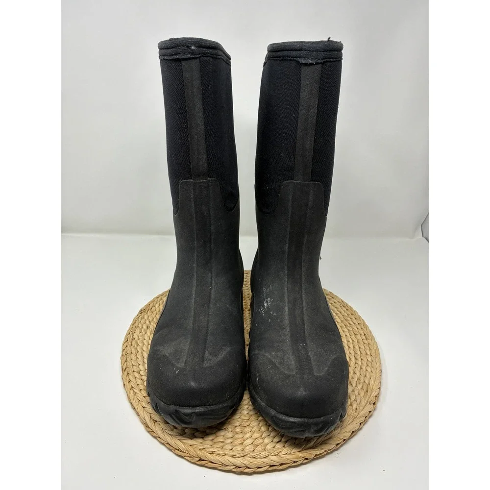 Bogs Classic High‎ Men's 10 Waterproof Insulated Winter Rain Work Boots Black